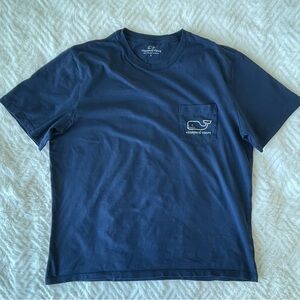 Vineyard Vines Classic Navy short sleeve Pocket Tee 1V014050